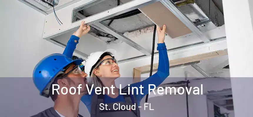 Roof Vent Lint Removal St. Cloud - FL
